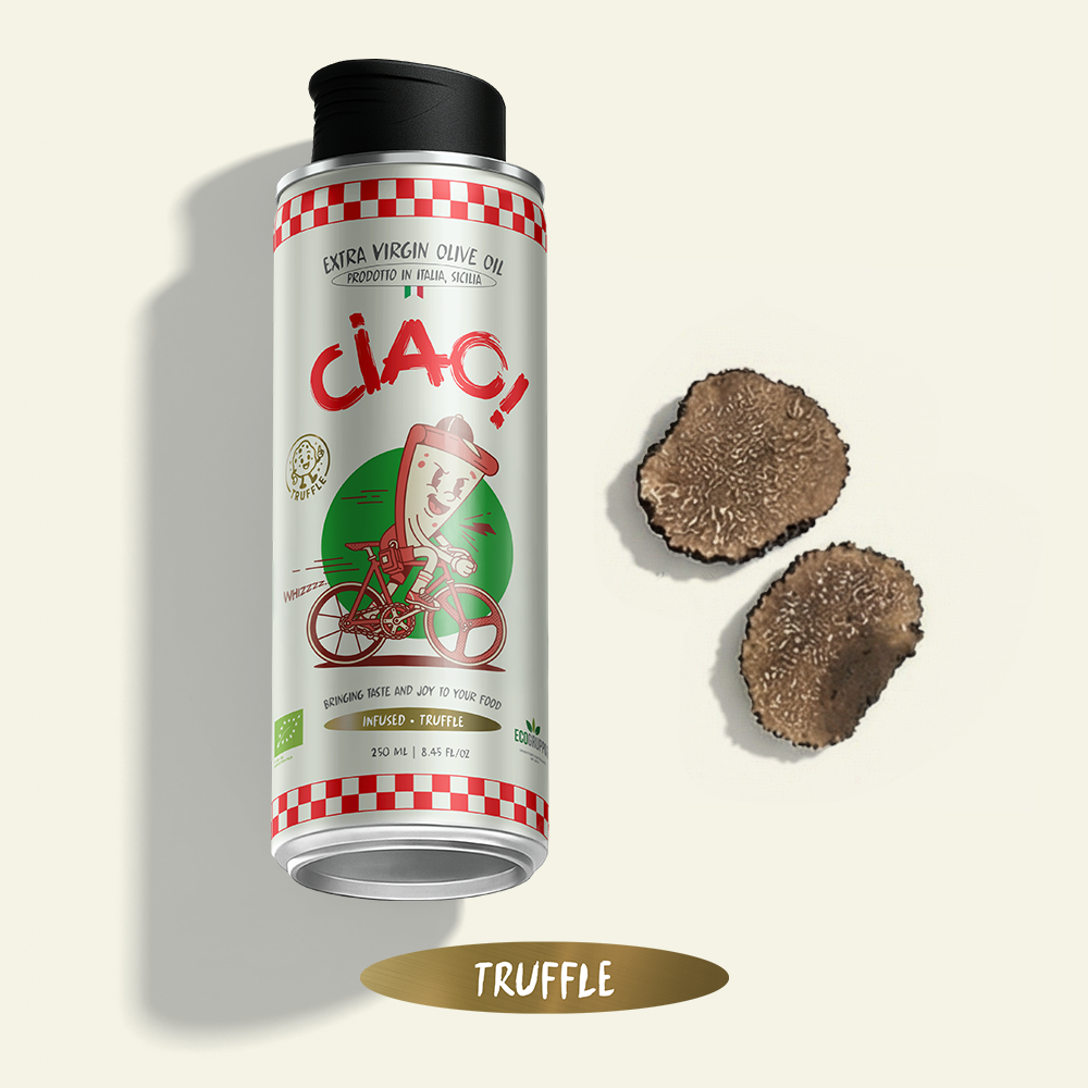CIAO! Truffle Infused Olive Oil – CIAO! The Organic Italian Extra
