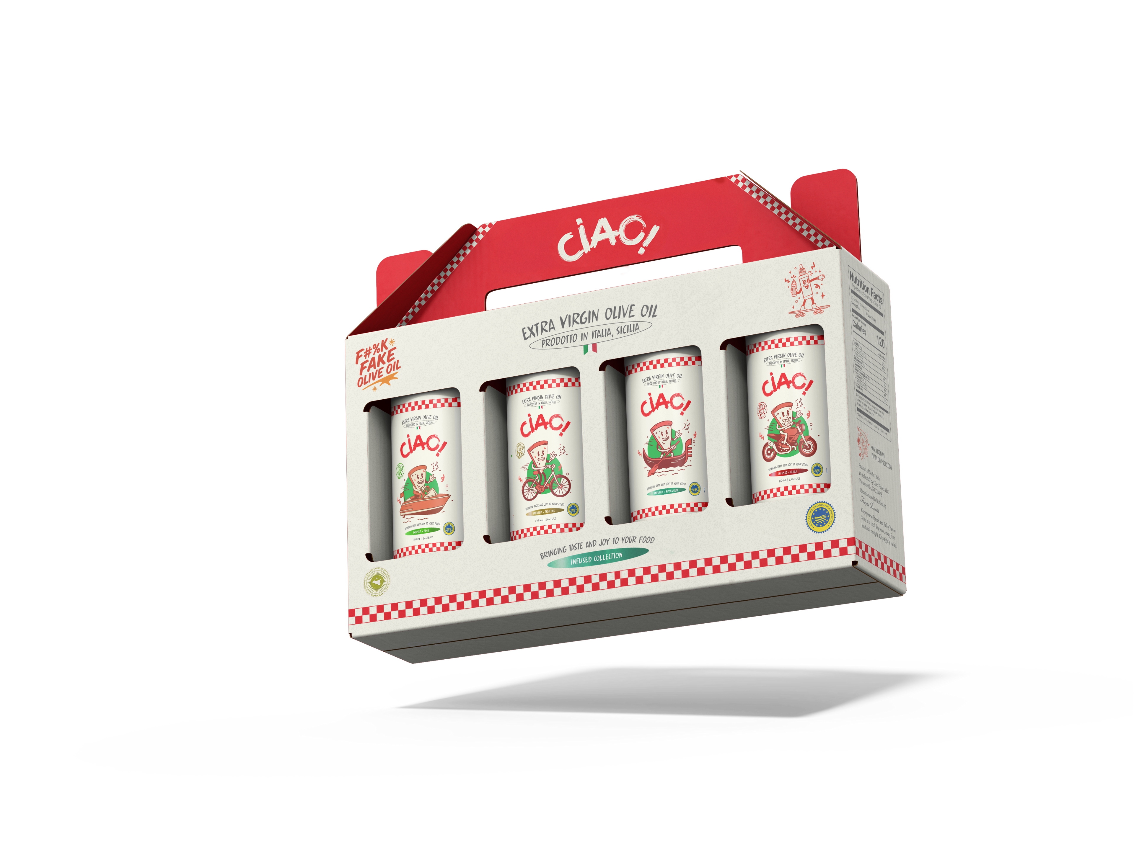 CIAO! GIFT PACK Infused EVOO (4-PACK)
