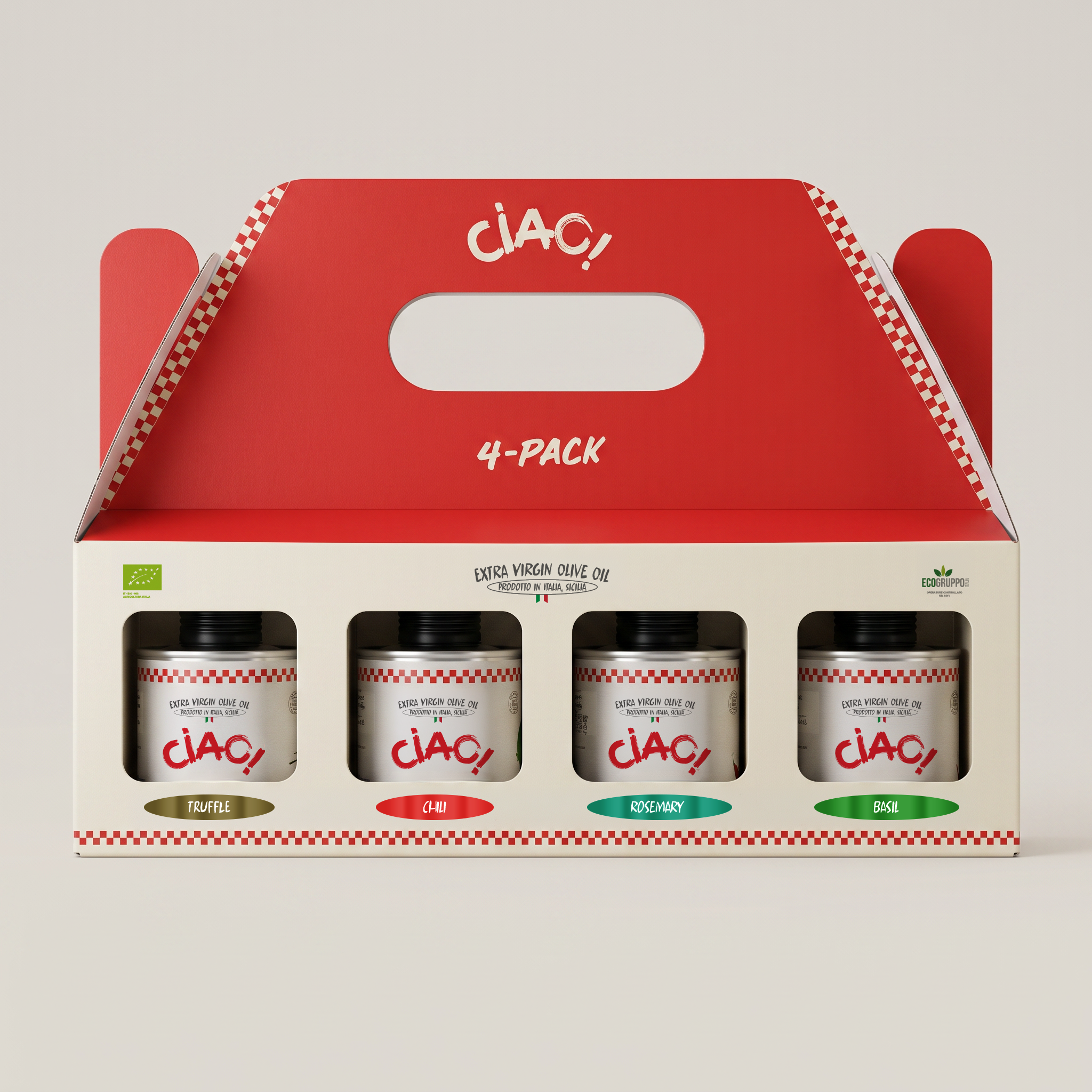 CIAO! GIFT PACK Infused EVOO (4-PACK)