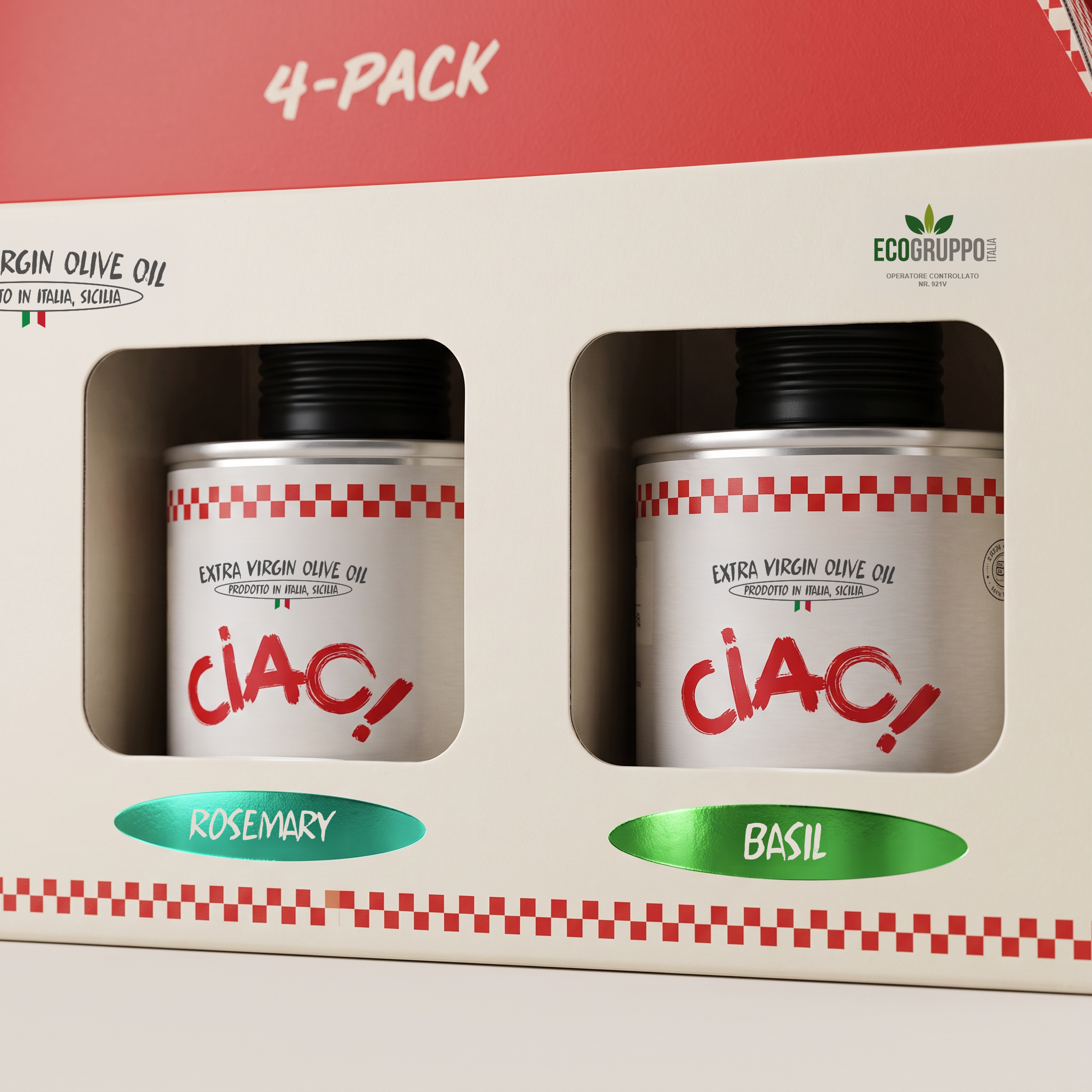 CIAO! GIFT PACK Infused EVOO (4-PACK)