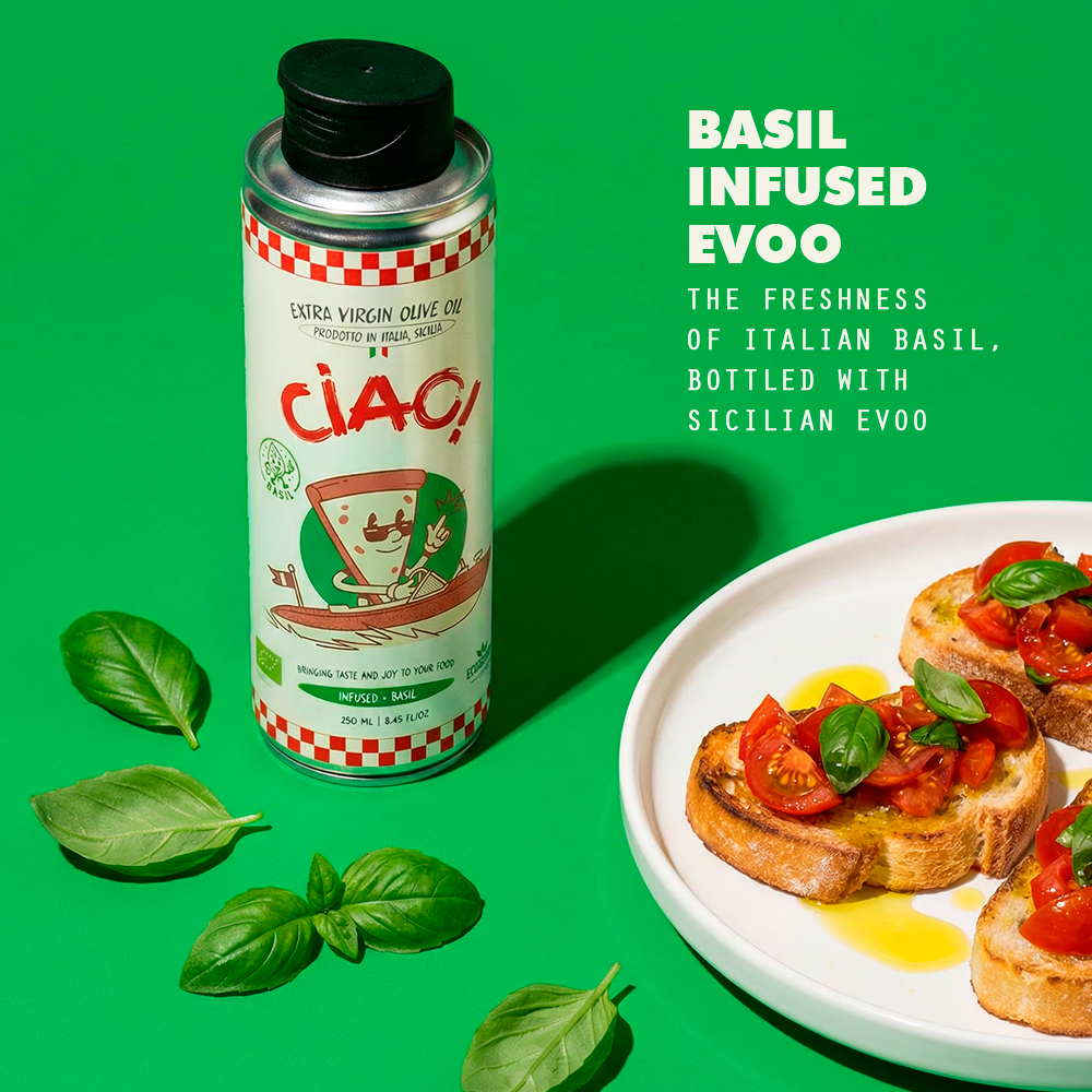 CIAO! Basil Infused Olive Oil