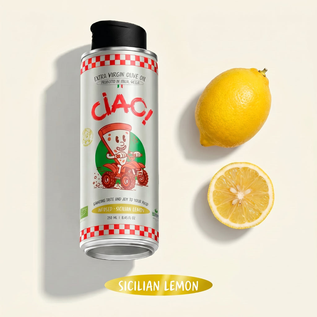 CIAO! Sicilian Lemon Infused Olive Oil