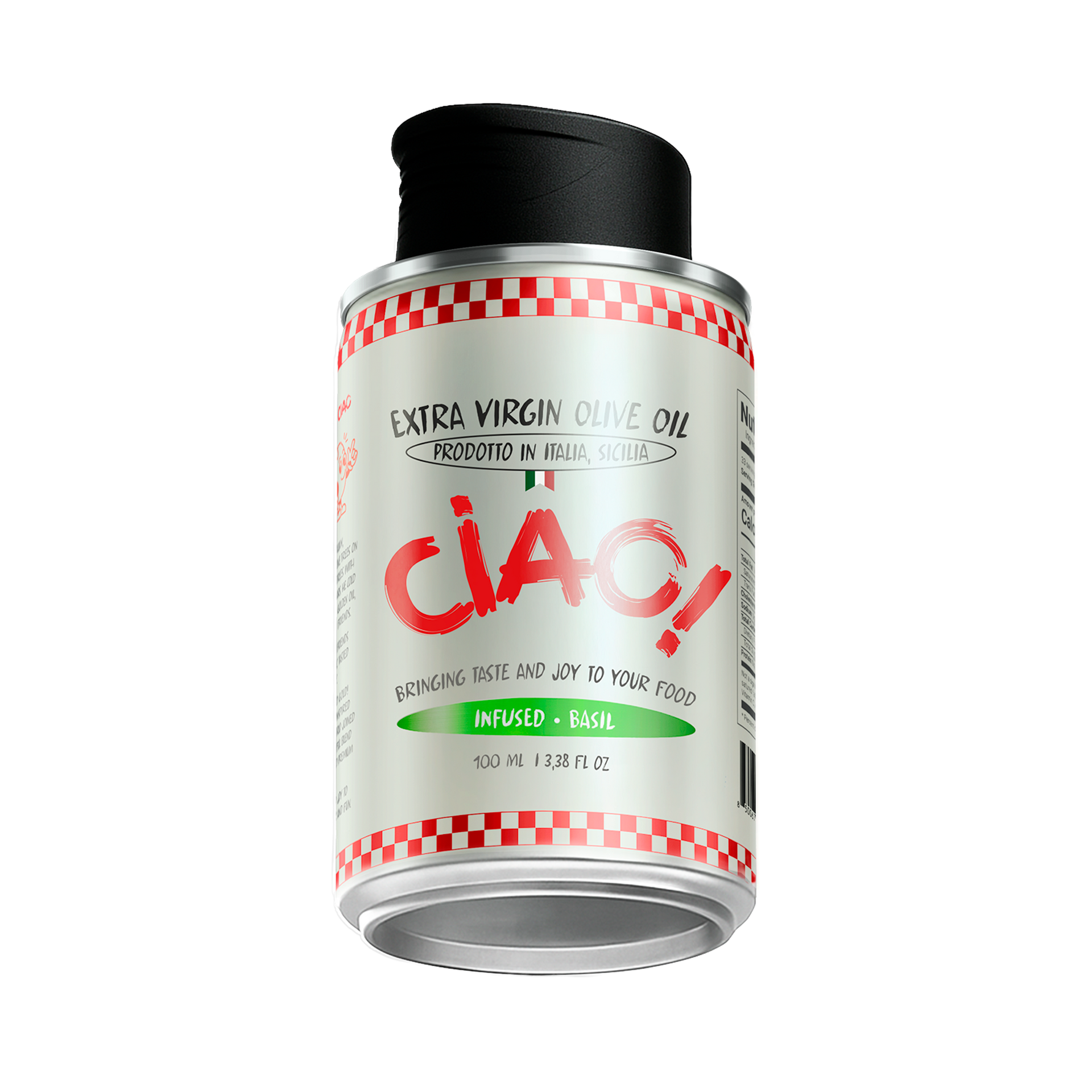 CIAO! Basil Infused Olive Oil – CIAO! The Organic Italian Extra