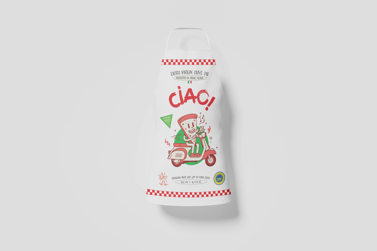 Crazy CIAO! Apron Pizzola – CIAO! The Organic Italian Extra Virgin