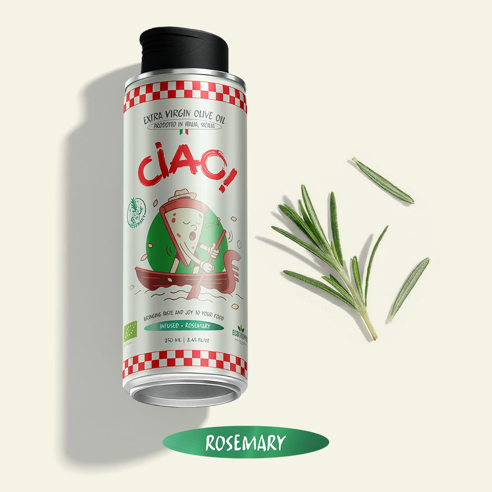 CIAO! Basil Infused Olive Oil – CIAO! The Organic Italian Extra
