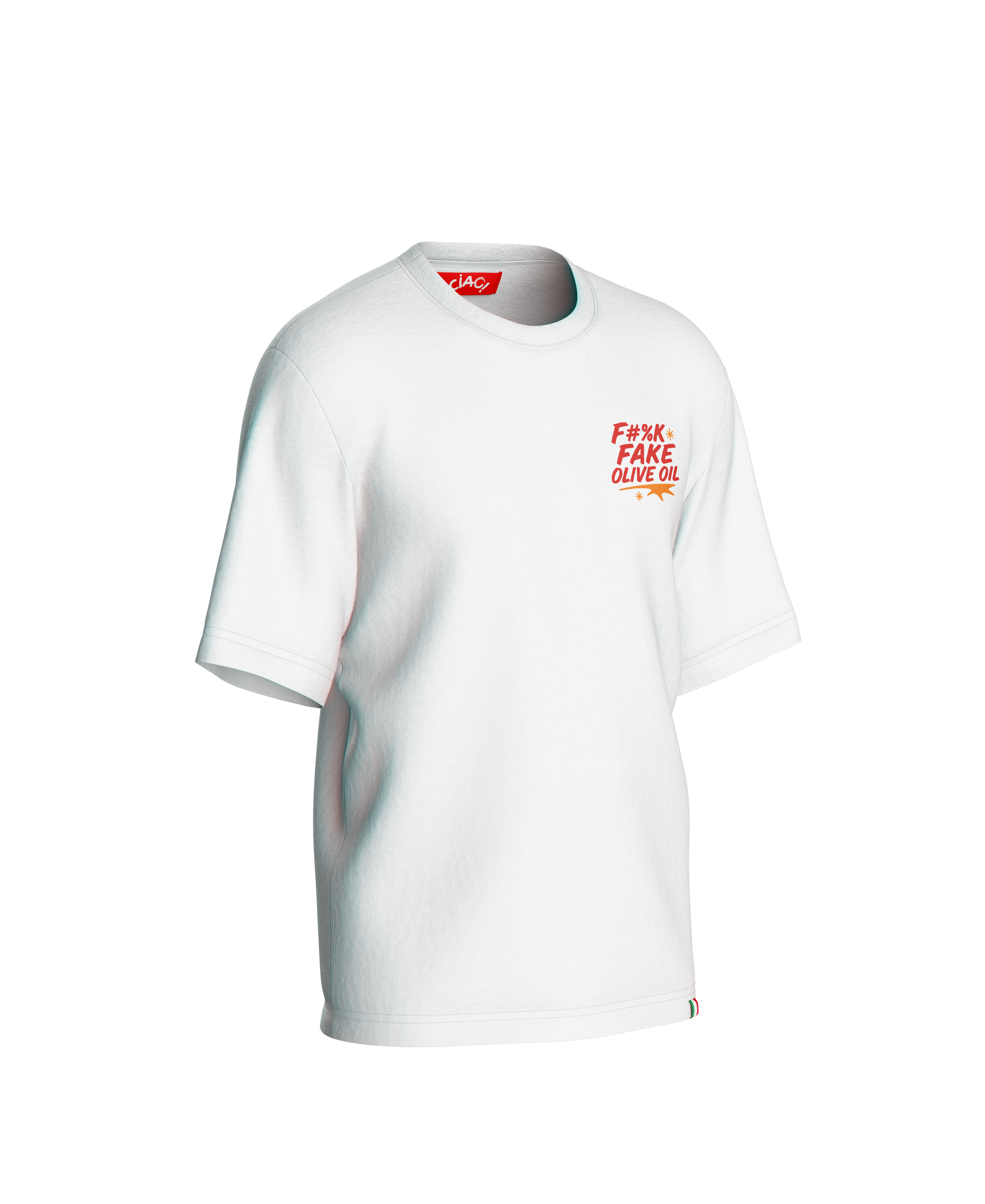 Cool T-Shirt F#%K FAKE OLIVE OIL