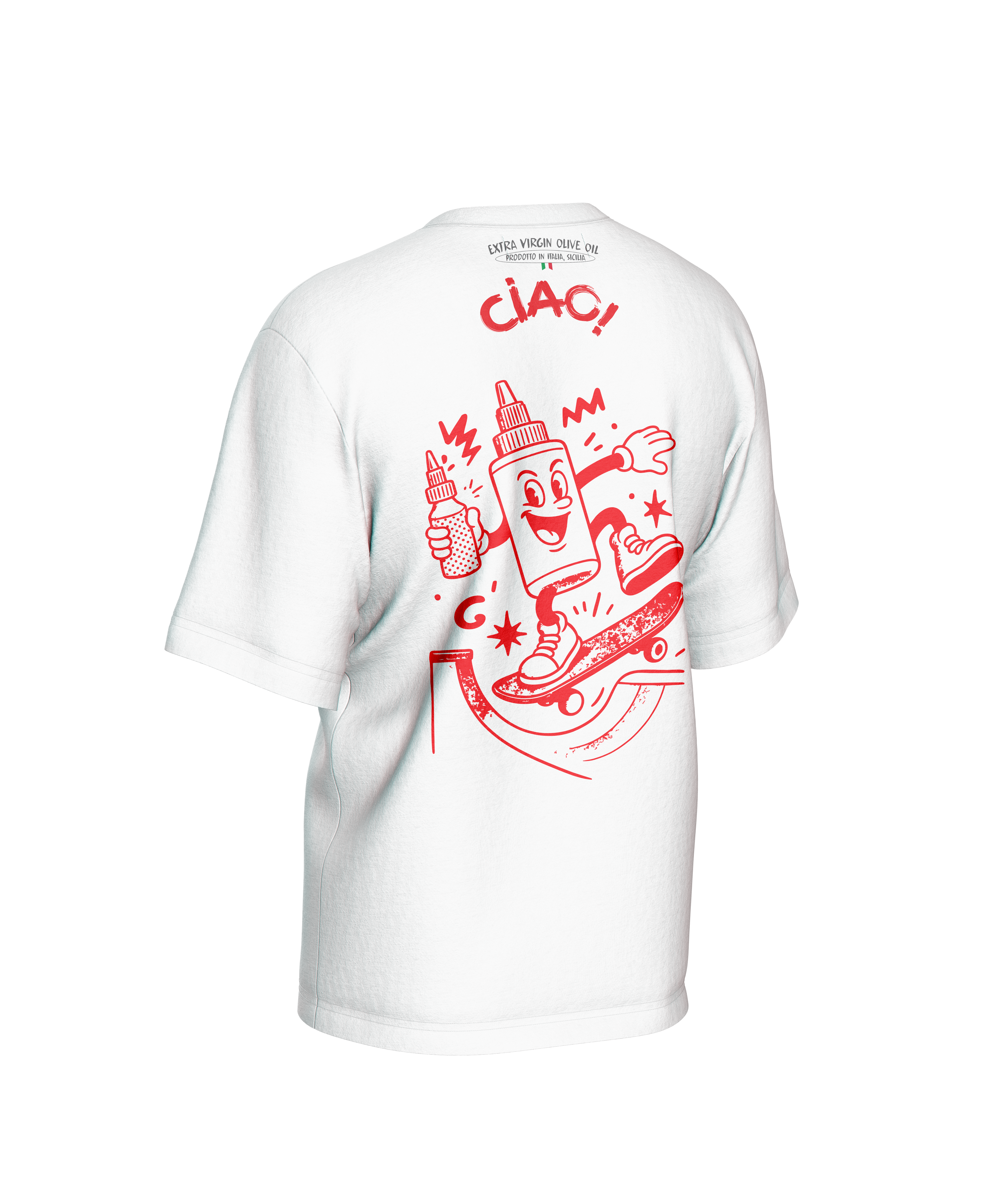 Cool T-Shirt F#%K FAKE OLIVE OIL