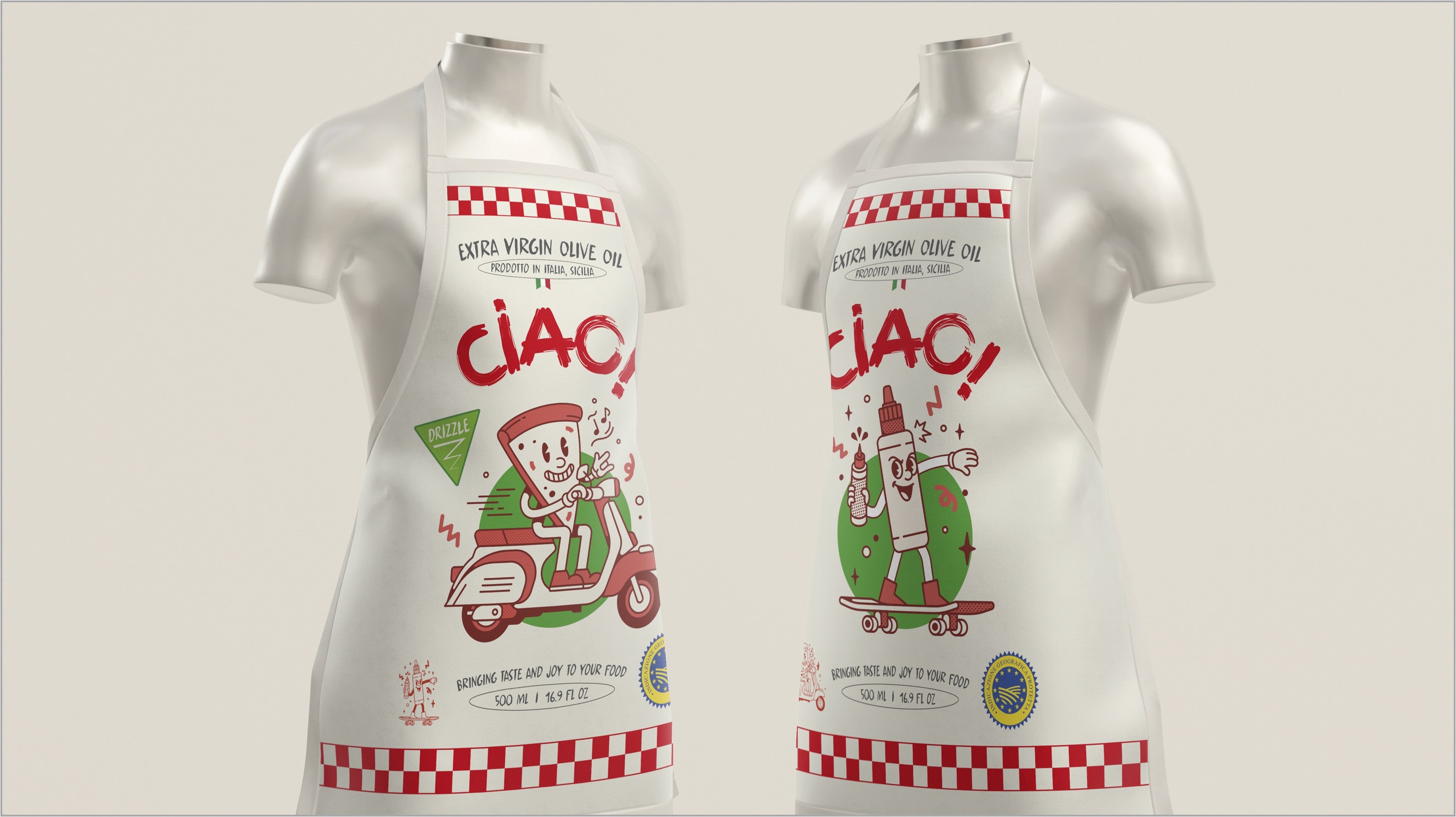 Crazy CIAO! Apron Pizzola